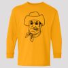 (5400b) Heavy Cotton Youth Long Sleeve T-Shirt Thumbnail