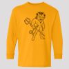 (5400b) Heavy Cotton Youth Long Sleeve T-Shirt Thumbnail