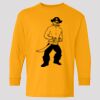 (5400b) Heavy Cotton Youth Long Sleeve T-Shirt Thumbnail