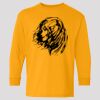 (5400b) Heavy Cotton Youth Long Sleeve T-Shirt Thumbnail