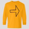 (5400b) Heavy Cotton Youth Long Sleeve T-Shirt Thumbnail