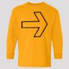 (5400b) Heavy Cotton Youth Long Sleeve T-Shirt Thumbnail