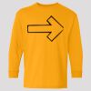 (5400b) Heavy Cotton Youth Long Sleeve T-Shirt Thumbnail