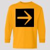 (5400b) Heavy Cotton Youth Long Sleeve T-Shirt Thumbnail