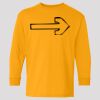 (5400b) Heavy Cotton Youth Long Sleeve T-Shirt Thumbnail