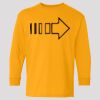 (5400b) Heavy Cotton Youth Long Sleeve T-Shirt Thumbnail