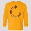 (5400b) Heavy Cotton Youth Long Sleeve T-Shirt Thumbnail