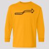 (5400b) Heavy Cotton Youth Long Sleeve T-Shirt Thumbnail