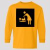 (5400b) Heavy Cotton Youth Long Sleeve T-Shirt Thumbnail