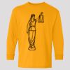 (5400b) Heavy Cotton Youth Long Sleeve T-Shirt Thumbnail