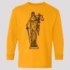 (5400b) Heavy Cotton Youth Long Sleeve T-Shirt Thumbnail