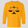 (5400b) Heavy Cotton Youth Long Sleeve T-Shirt Thumbnail