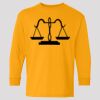 (5400b) Heavy Cotton Youth Long Sleeve T-Shirt Thumbnail