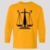 (5400b) Heavy Cotton Youth Long Sleeve T-Shirt Thumbnail