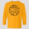 (5400b) Heavy Cotton Youth Long Sleeve T-Shirt Thumbnail