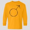 (5400b) Heavy Cotton Youth Long Sleeve T-Shirt Thumbnail