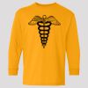 (5400b) Heavy Cotton Youth Long Sleeve T-Shirt Thumbnail