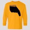 (5400b) Heavy Cotton Youth Long Sleeve T-Shirt Thumbnail