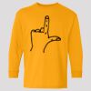 (5400b) Heavy Cotton Youth Long Sleeve T-Shirt Thumbnail