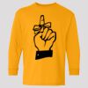 (5400b) Heavy Cotton Youth Long Sleeve T-Shirt Thumbnail