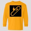 (5400b) Heavy Cotton Youth Long Sleeve T-Shirt Thumbnail