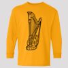 (5400b) Heavy Cotton Youth Long Sleeve T-Shirt Thumbnail