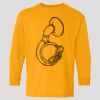 (5400b) Heavy Cotton Youth Long Sleeve T-Shirt Thumbnail