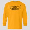 (5400b) Heavy Cotton Youth Long Sleeve T-Shirt Thumbnail