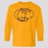 (5400b) Heavy Cotton Youth Long Sleeve T-Shirt Thumbnail