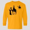 (5400b) Heavy Cotton Youth Long Sleeve T-Shirt Thumbnail