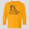 (5400b) Heavy Cotton Youth Long Sleeve T-Shirt Thumbnail