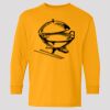 (5400b) Heavy Cotton Youth Long Sleeve T-Shirt Thumbnail