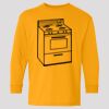 (5400b) Heavy Cotton Youth Long Sleeve T-Shirt Thumbnail