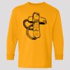 (5400b) Heavy Cotton Youth Long Sleeve T-Shirt Thumbnail