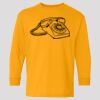 (5400b) Heavy Cotton Youth Long Sleeve T-Shirt Thumbnail