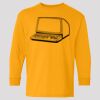 (5400b) Heavy Cotton Youth Long Sleeve T-Shirt Thumbnail