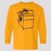 (5400b) Heavy Cotton Youth Long Sleeve T-Shirt Thumbnail