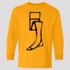 (5400b) Heavy Cotton Youth Long Sleeve T-Shirt Thumbnail