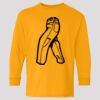 (5400b) Heavy Cotton Youth Long Sleeve T-Shirt Thumbnail