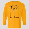 (5400b) Heavy Cotton Youth Long Sleeve T-Shirt Thumbnail