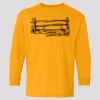 (5400b) Heavy Cotton Youth Long Sleeve T-Shirt Thumbnail