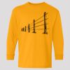 (5400b) Heavy Cotton Youth Long Sleeve T-Shirt Thumbnail