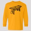 (5400b) Heavy Cotton Youth Long Sleeve T-Shirt Thumbnail