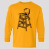(5400b) Heavy Cotton Youth Long Sleeve T-Shirt Thumbnail