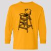 (5400b) Heavy Cotton Youth Long Sleeve T-Shirt Thumbnail