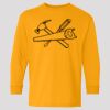 (5400b) Heavy Cotton Youth Long Sleeve T-Shirt Thumbnail