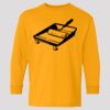(5400b) Heavy Cotton Youth Long Sleeve T-Shirt Thumbnail