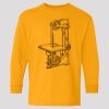 (5400b) Heavy Cotton Youth Long Sleeve T-Shirt Thumbnail