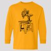 (5400b) Heavy Cotton Youth Long Sleeve T-Shirt Thumbnail