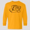 (5400b) Heavy Cotton Youth Long Sleeve T-Shirt Thumbnail